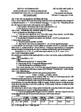 Đề thi môn Hoá khối 10 năm 2015 - TrườngTHPT Chu Văn An - Thành phố Hà Nội
